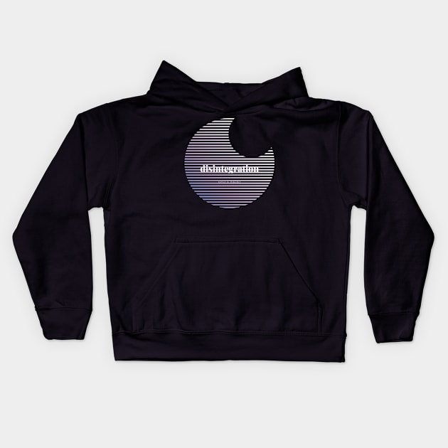 DISINTEGRATION (Dark) Kids Hoodie by A. R. OLIVIERI